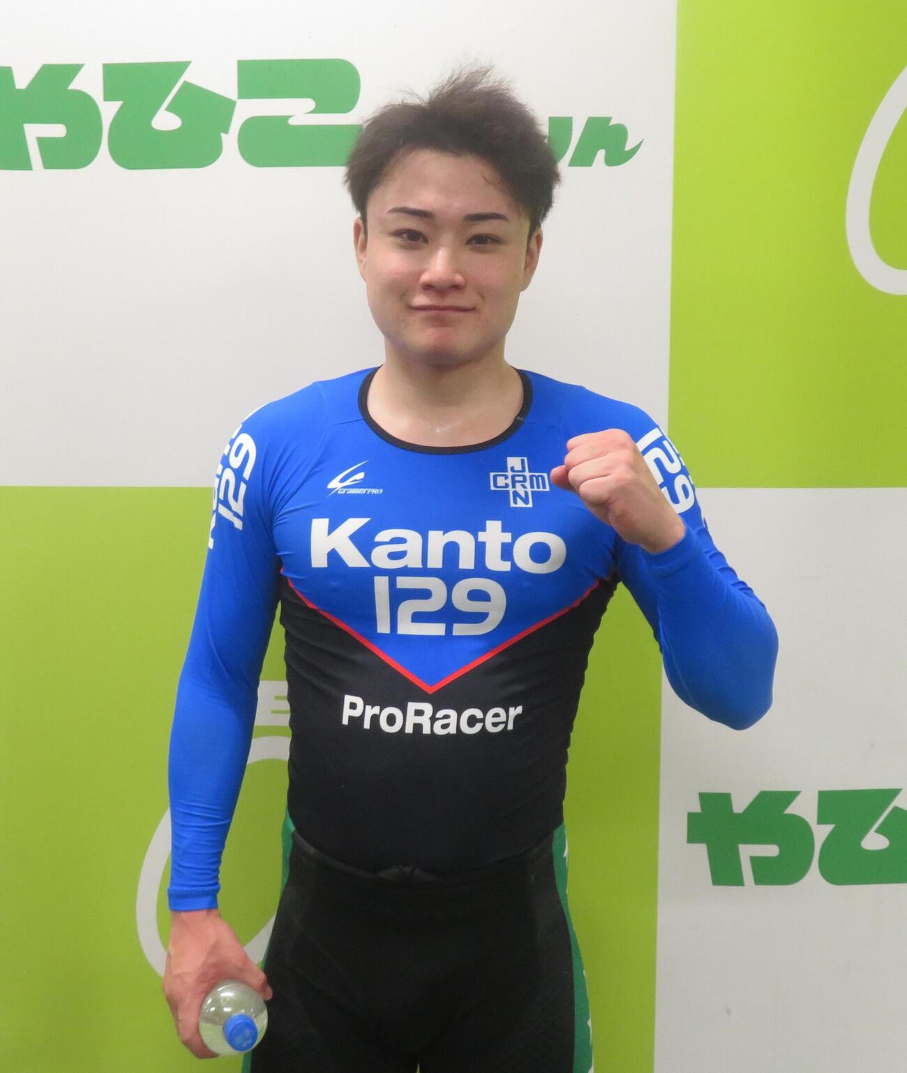 オープニングレースを快勝した新人・北村翔太