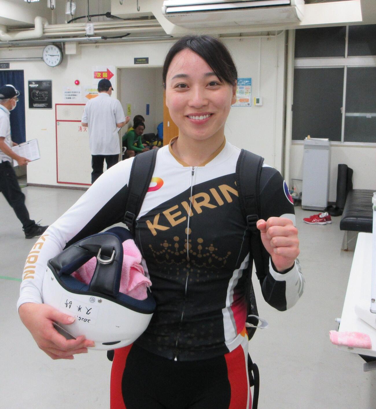 久米詩が気持ちを切り替えて決勝8Rに臨む