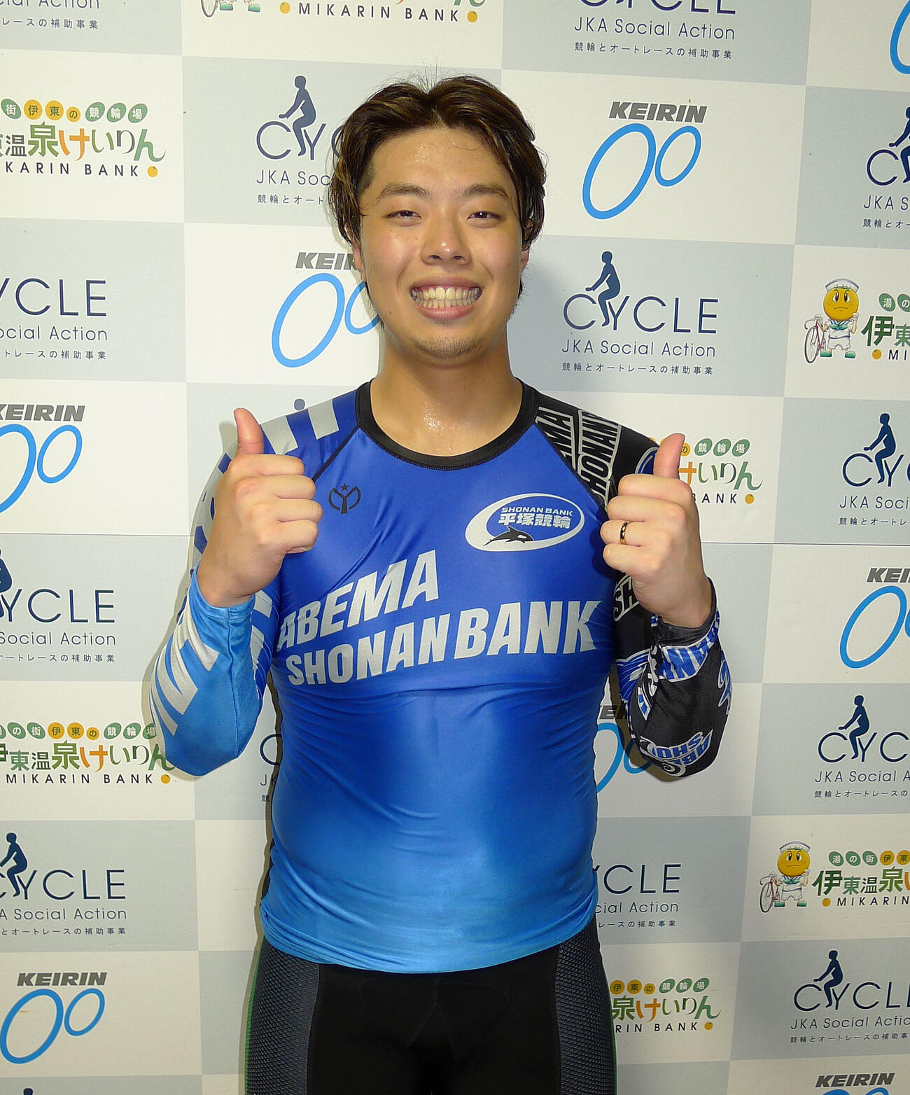 2着で準決進出を決めた添田龍児