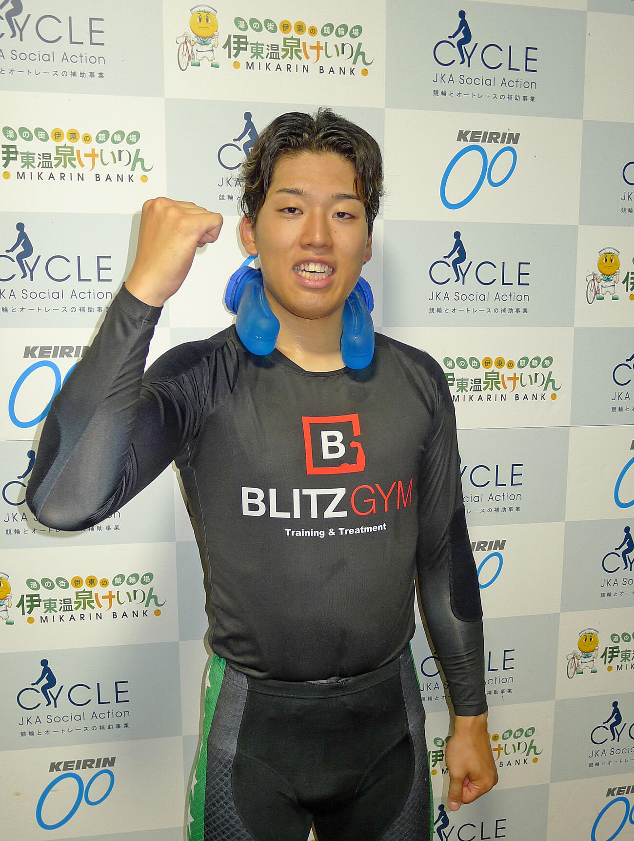 完全優勝に王手をかけた一守大葵