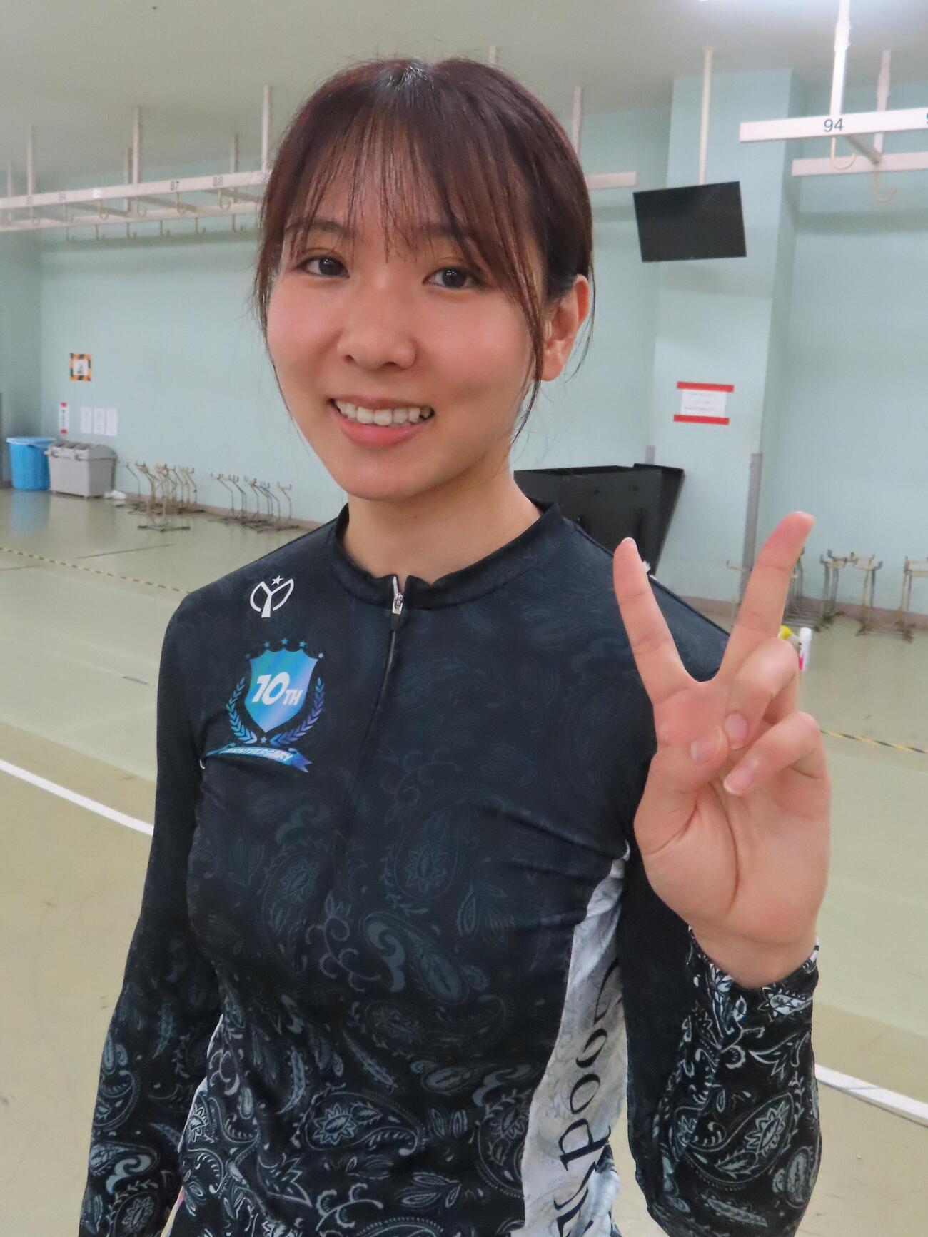 今年2度目の決勝進出を決めた藤巻絵里佳