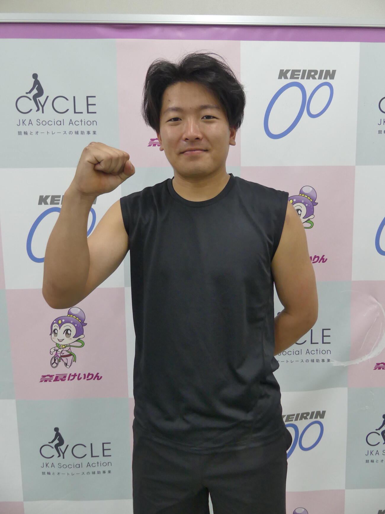 予選7Rの森下龍之介は「へたなレースはできない」と緊張気味