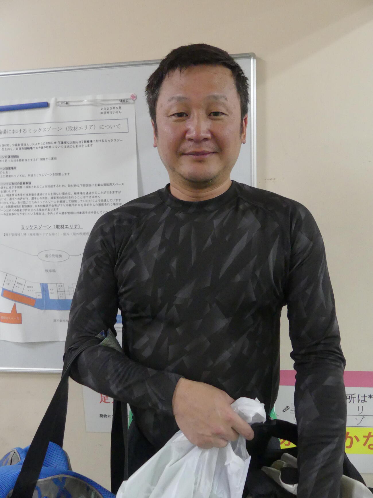開幕1Rで痛烈な2角まくりを決めた龍門慎太郎