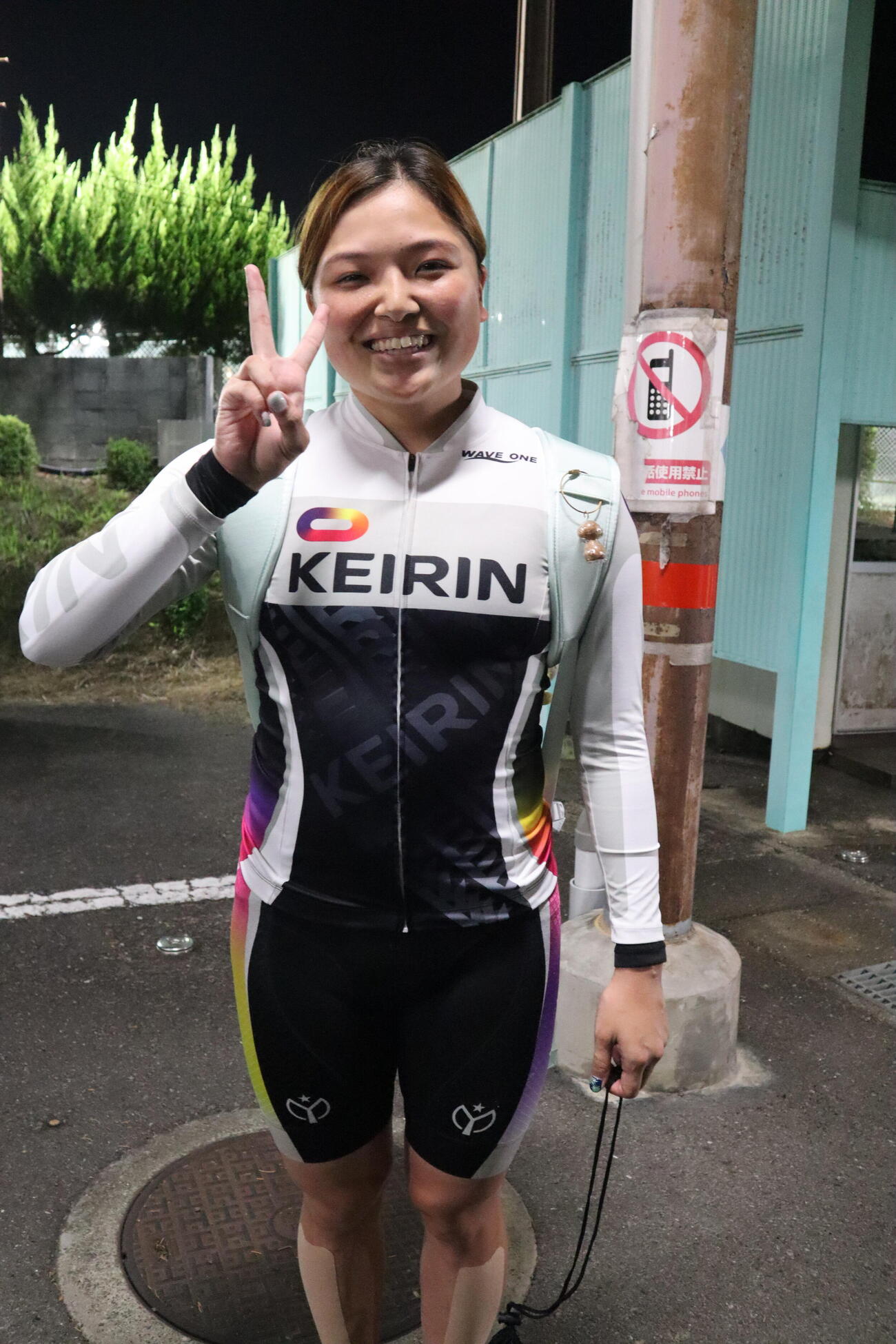 西脇美唯奈は会心のまくり勝ちにVサイン
