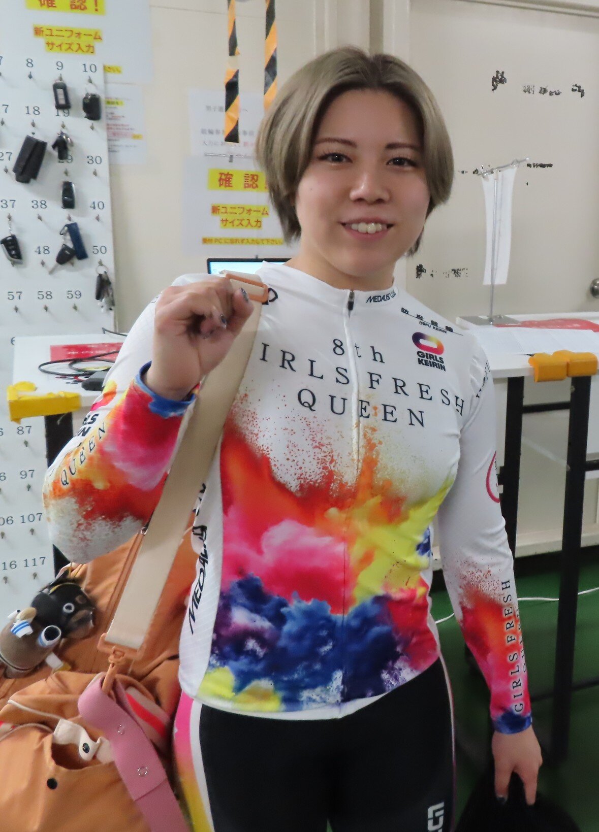 徳島パワーで力走する豊田美香
