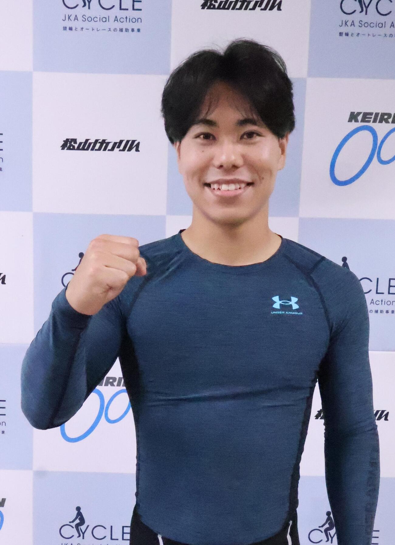 好調な松田安綱が果敢に仕掛ける