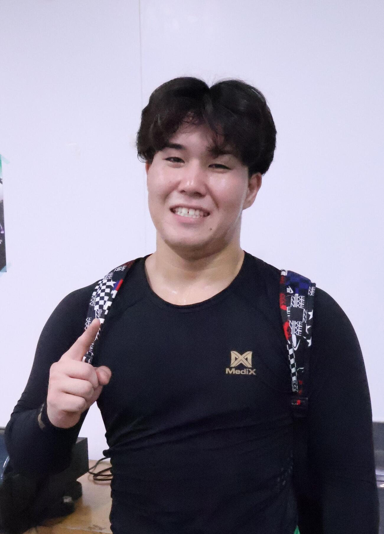 半田莉都が待望の初勝利を喜んだ