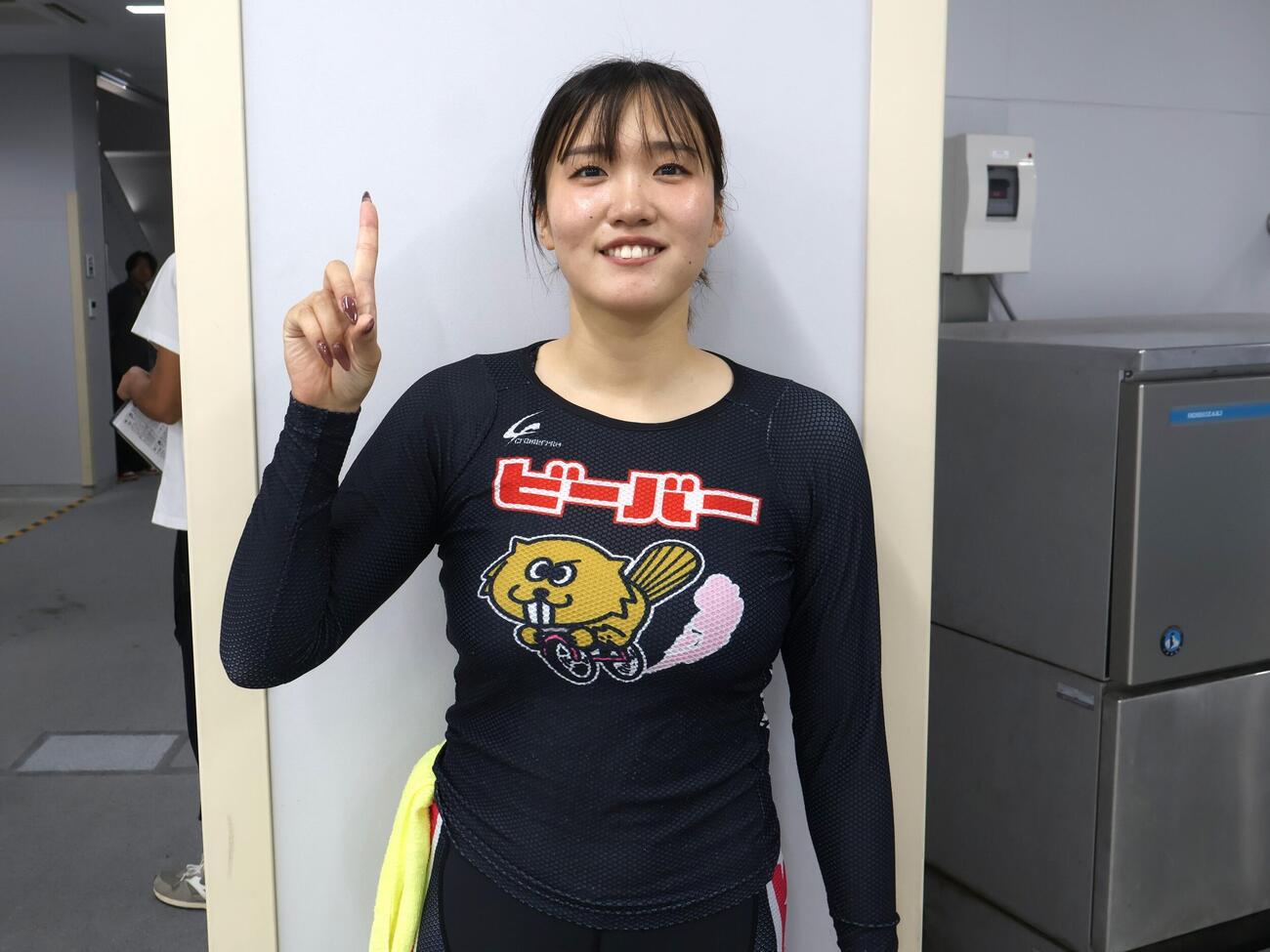 開幕戦を制した下条未悠