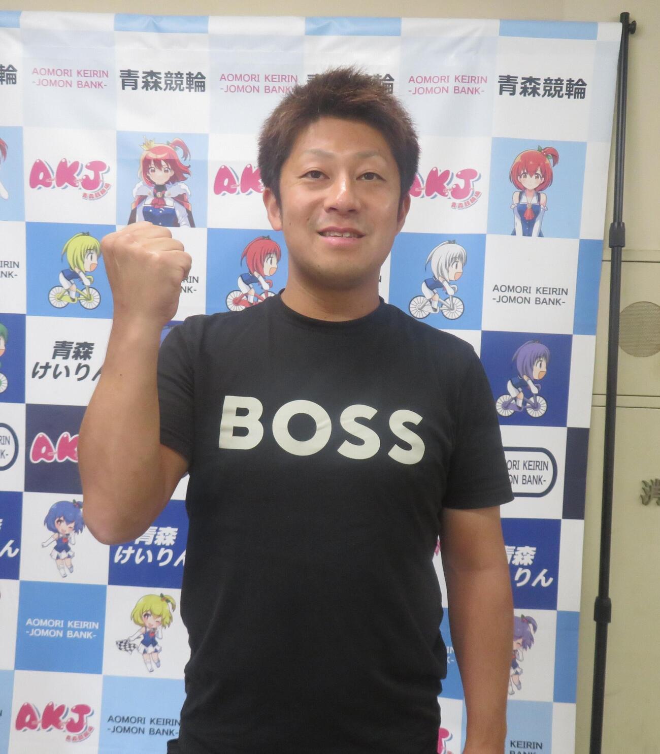 前場所で久々の優勝を飾った本間慎吾