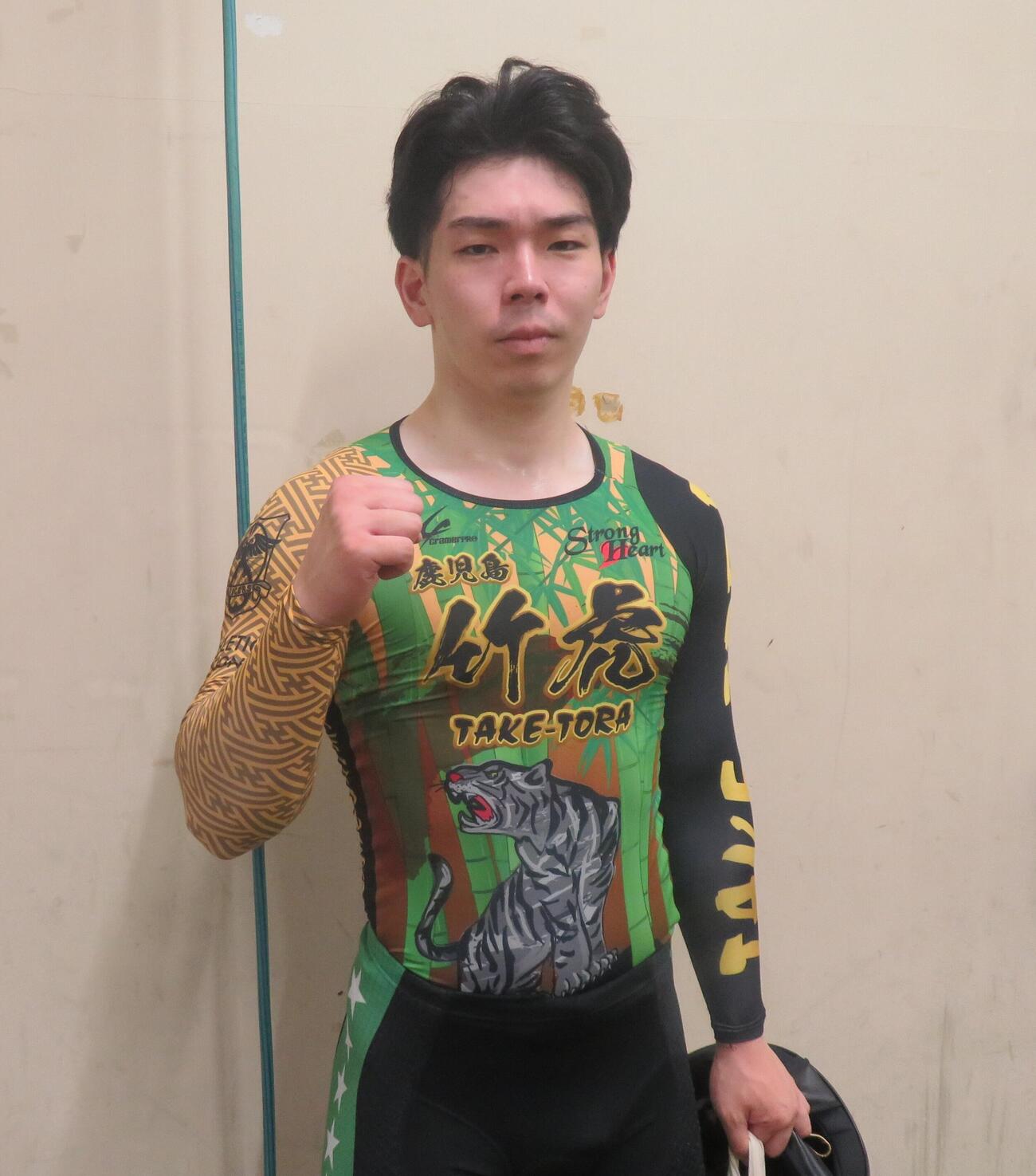 オープニングレースを快勝した下山聖斗