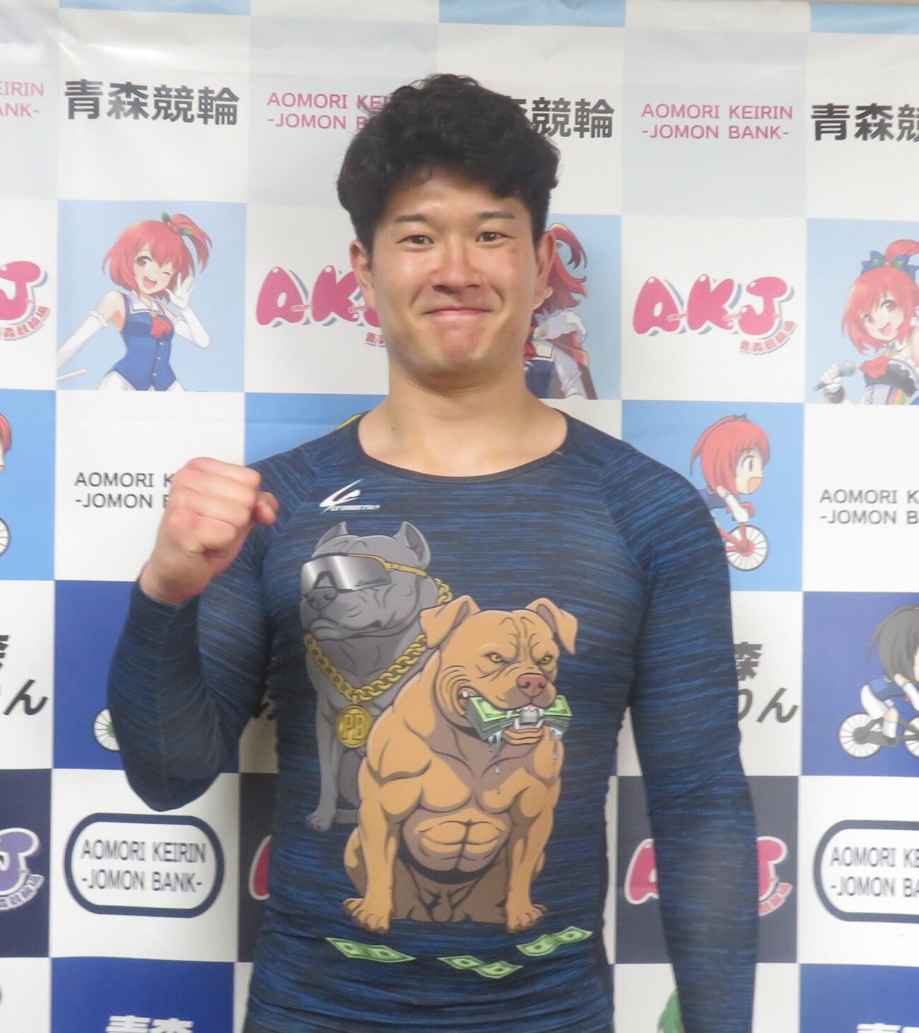 今開催初勝利を挙げた藤岡祐馬