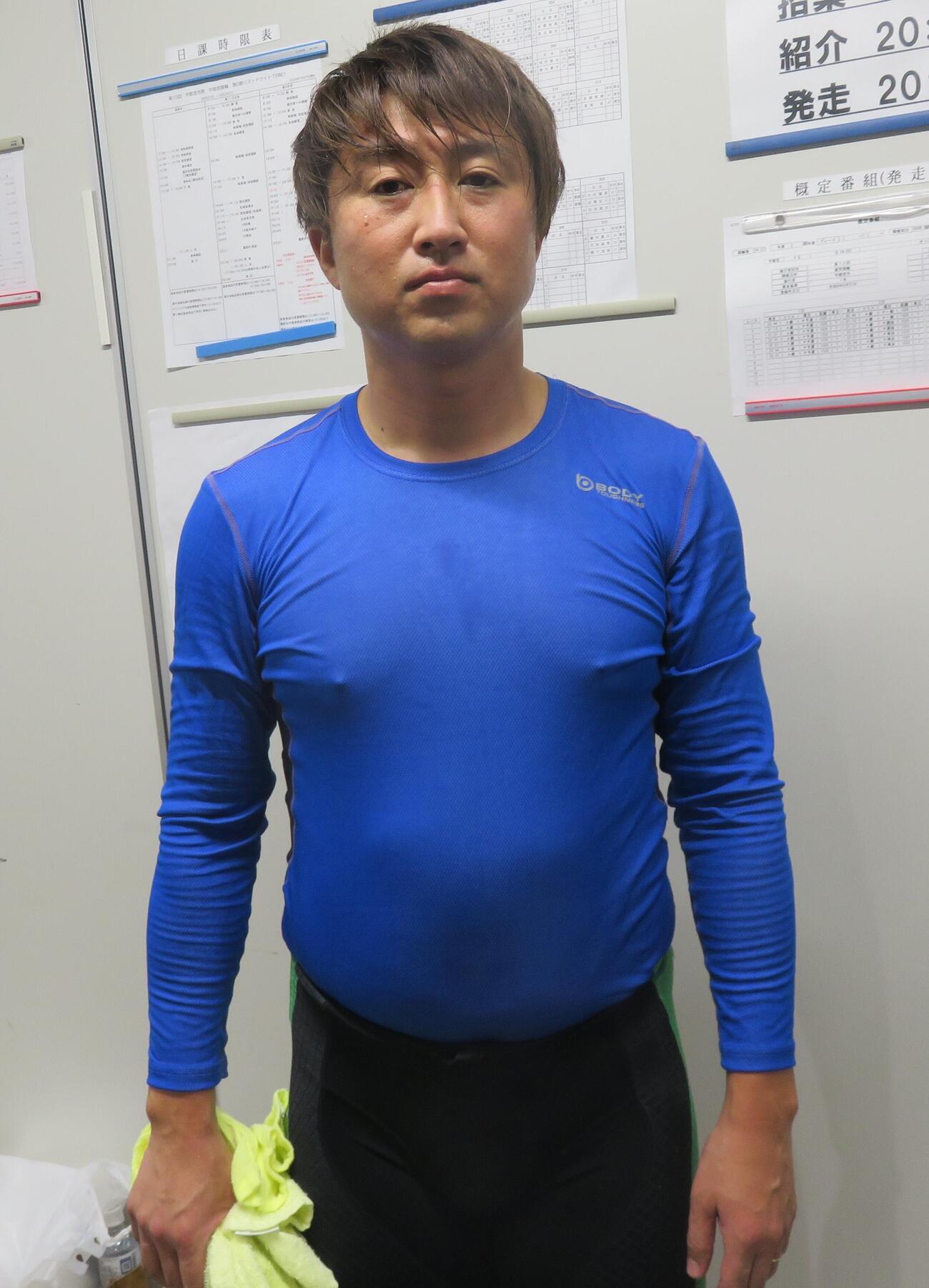 番手飛び付きで1着を奪った湯浅大輔