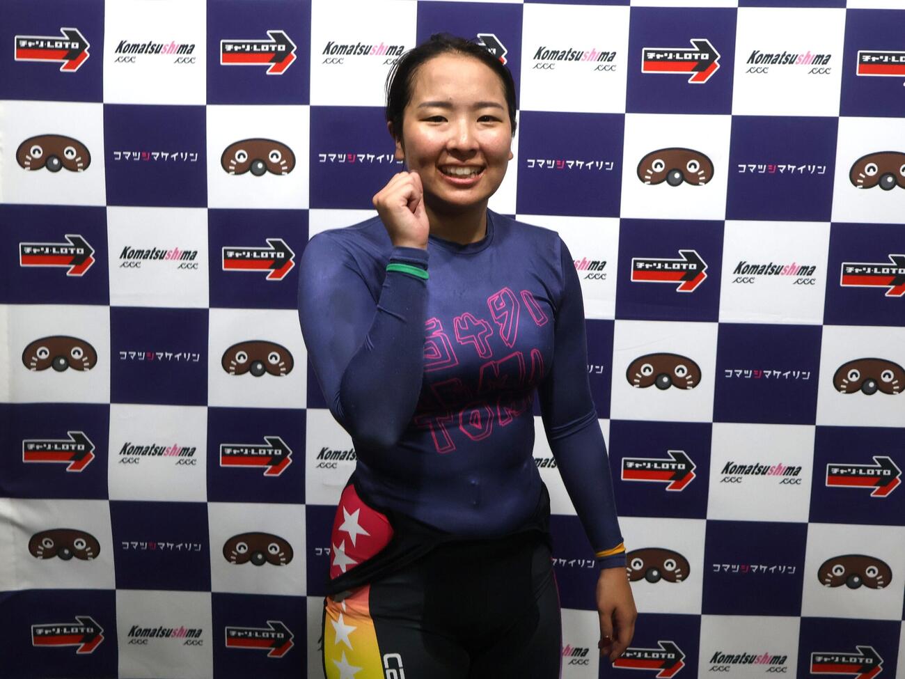 当銘沙恵美が先まくりで開幕戦を制した