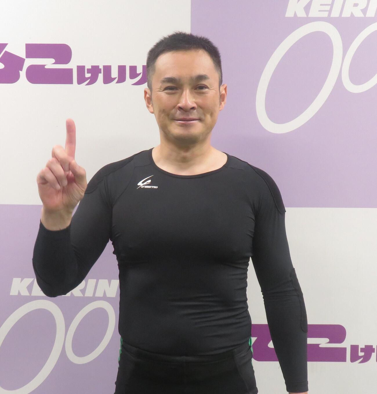 久々の勝利を挙げた松本充生