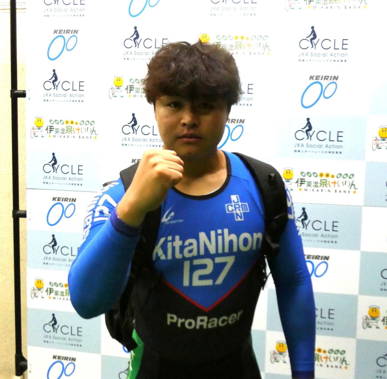 しっかり力を出し切って人気に応えたい角田吏