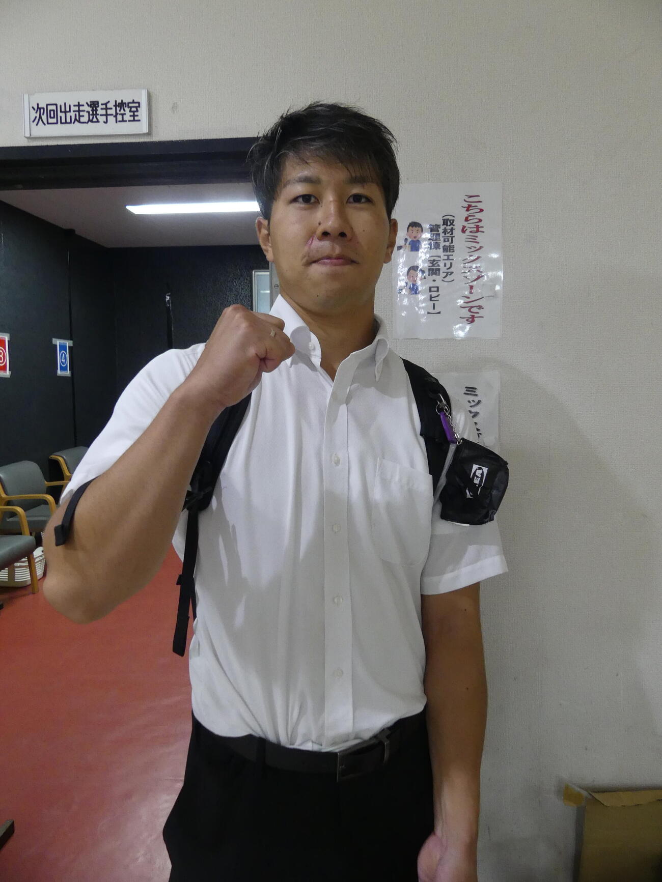 ルーキーシリーズの大けがから立ち直った藤井凜太郎が気合の自力戦だ
