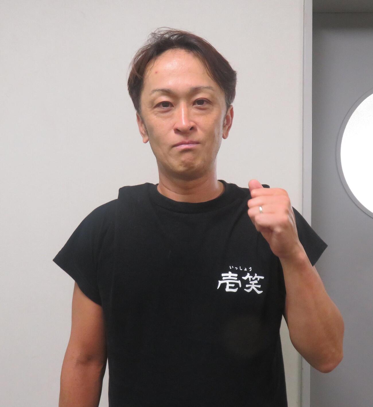オープニングレースを快勝した大竹野裕樹