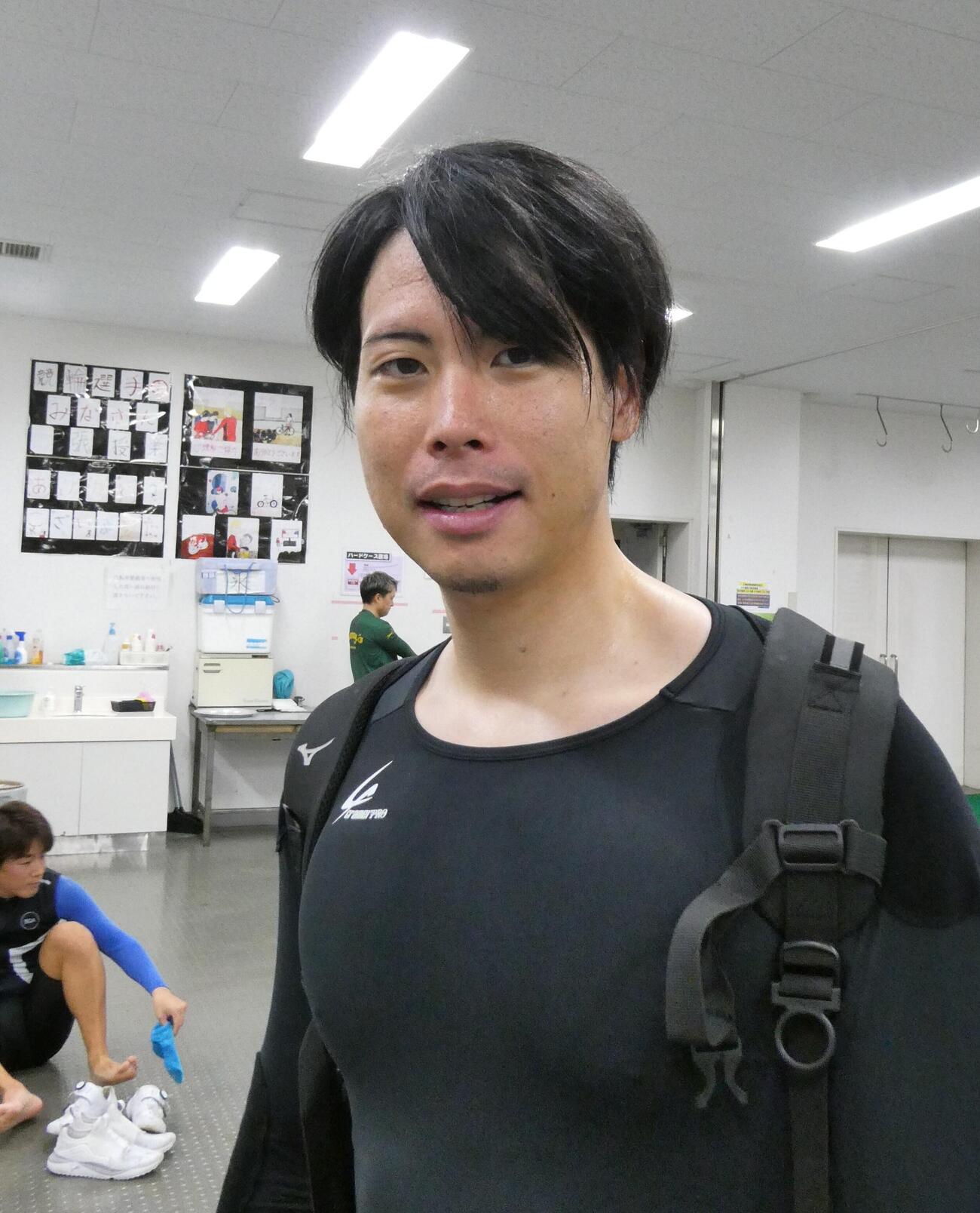 初のホームでの実戦もリラックスしていた山本真