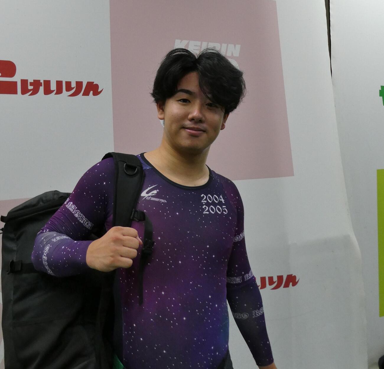 鋭いまくりで勝ち上がりを決めた阿部凪汰