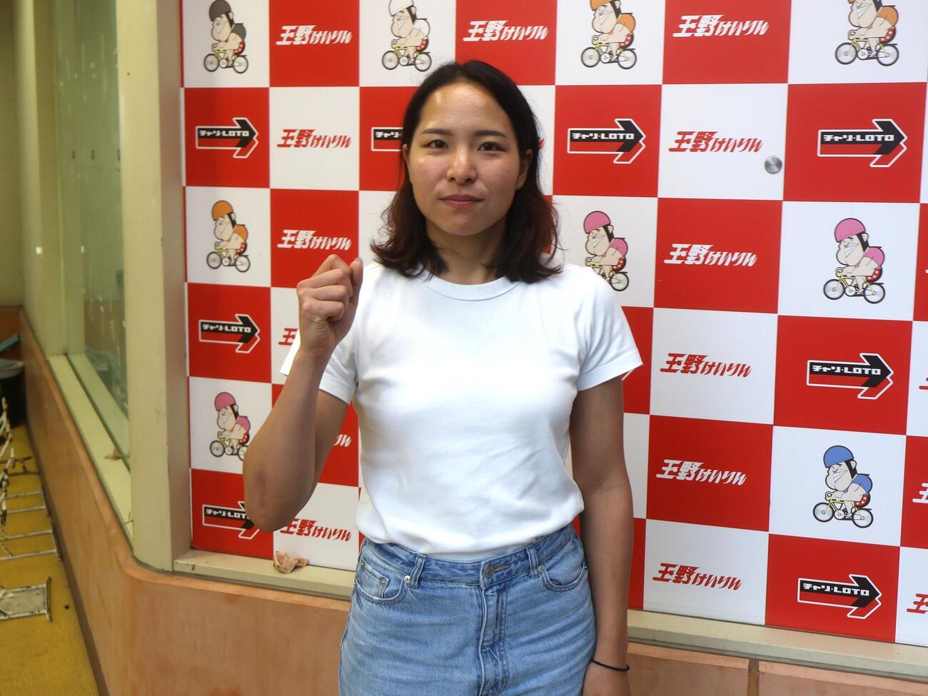 約4カ月半ぶりの1着となった当銘直美