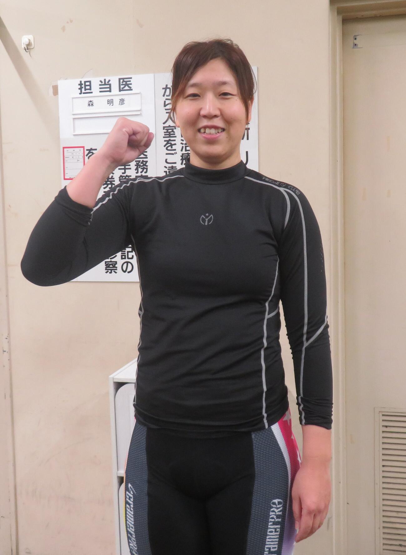 逆転で決勝に進出した高橋美沙紀