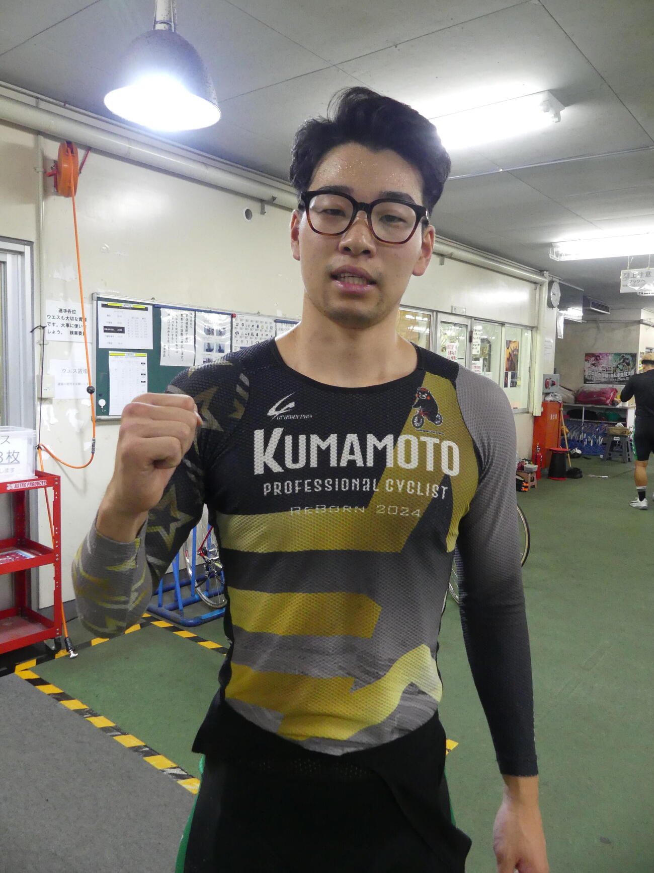 予選3Rをホーム前スパートで押し切った徳永泰粋