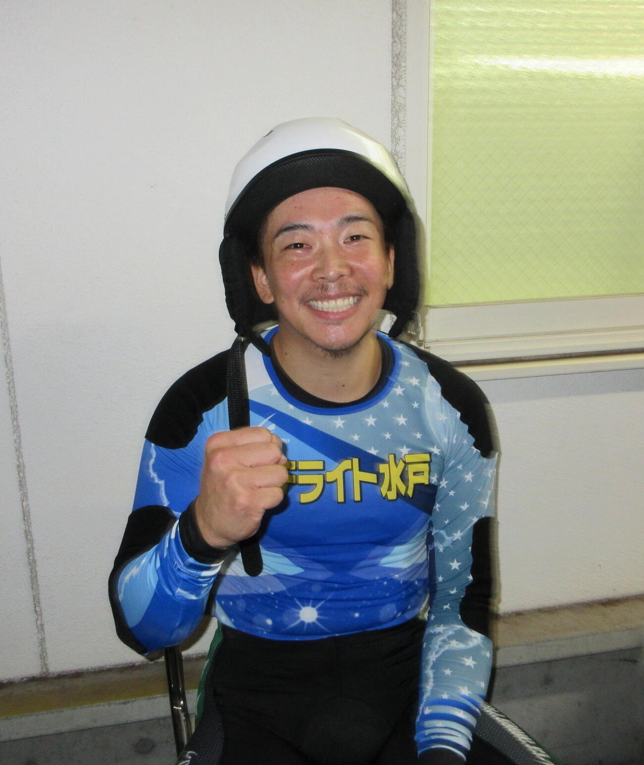 貝原涼太が気迫のこもったレースを見せた