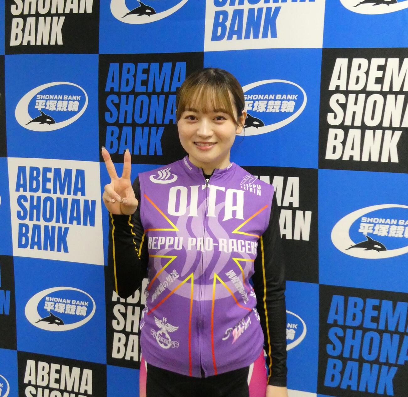 レースの流れに乗って自在に走る安東莉奈