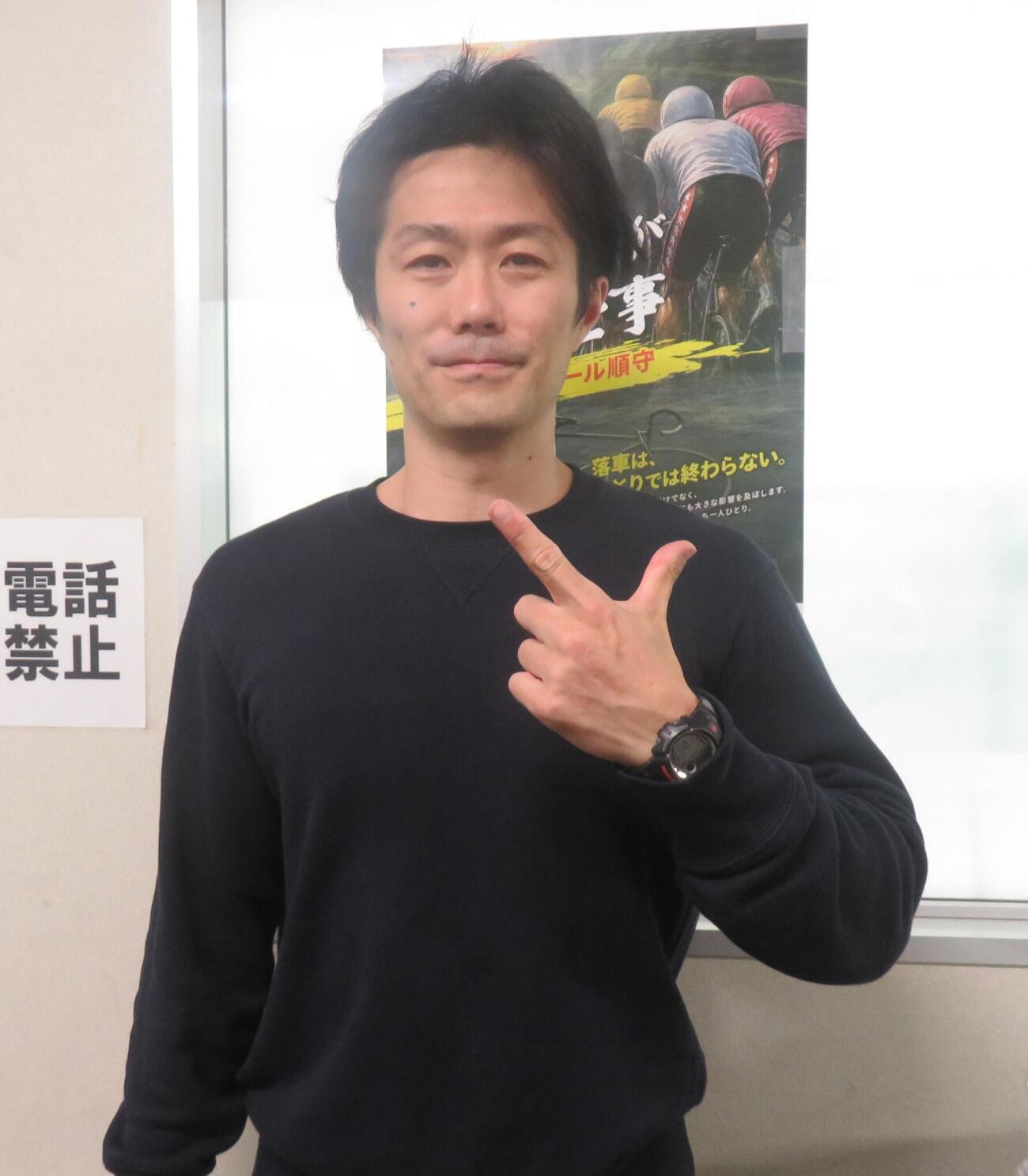 第2子誕生で張り切る田頭寛之