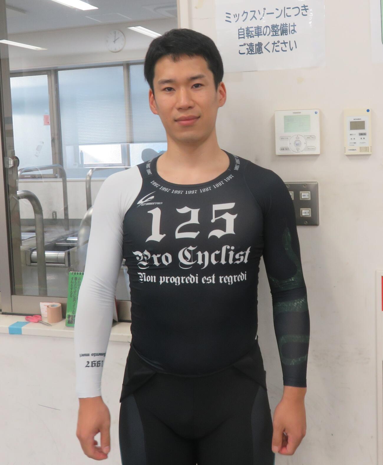 欠場明けでも自信満々でレースに臨む山本天平