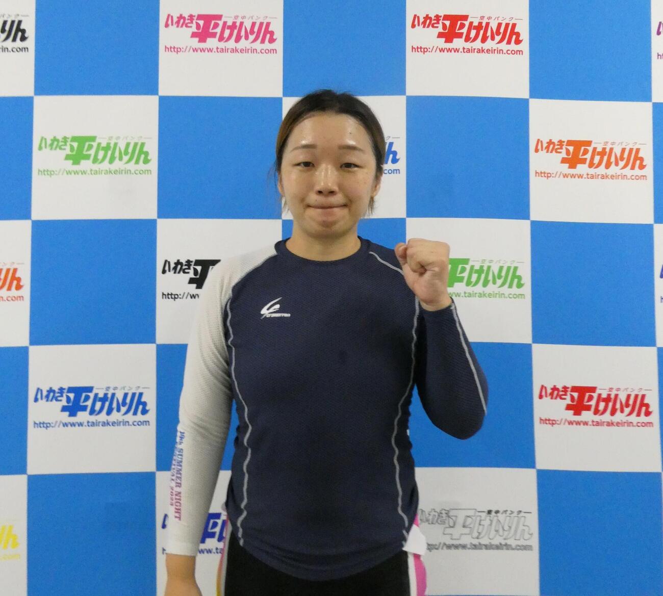 積極的に前前に踏み込む鈴木美教