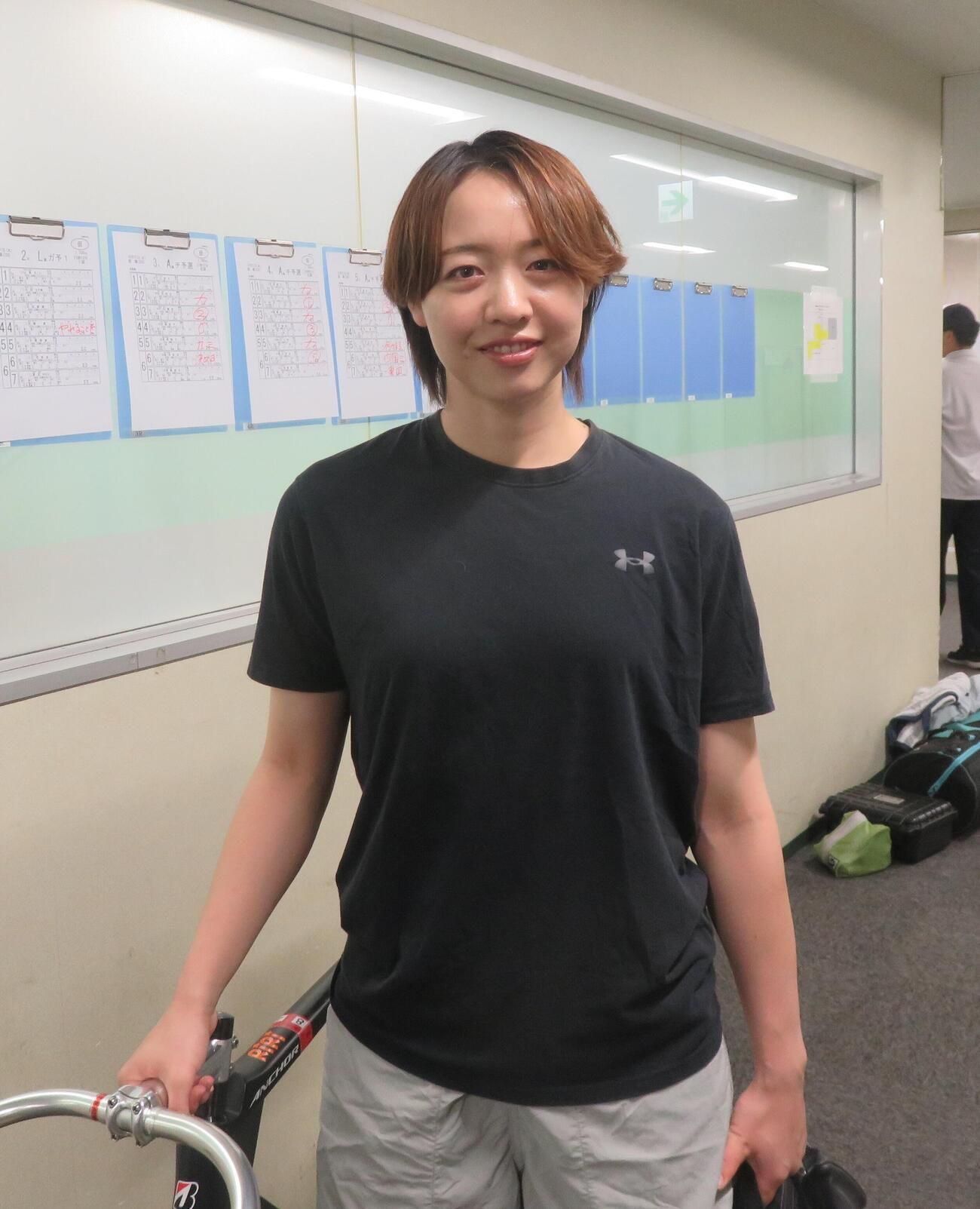 強敵相手に真っ向勝負を挑む伊藤梨里花