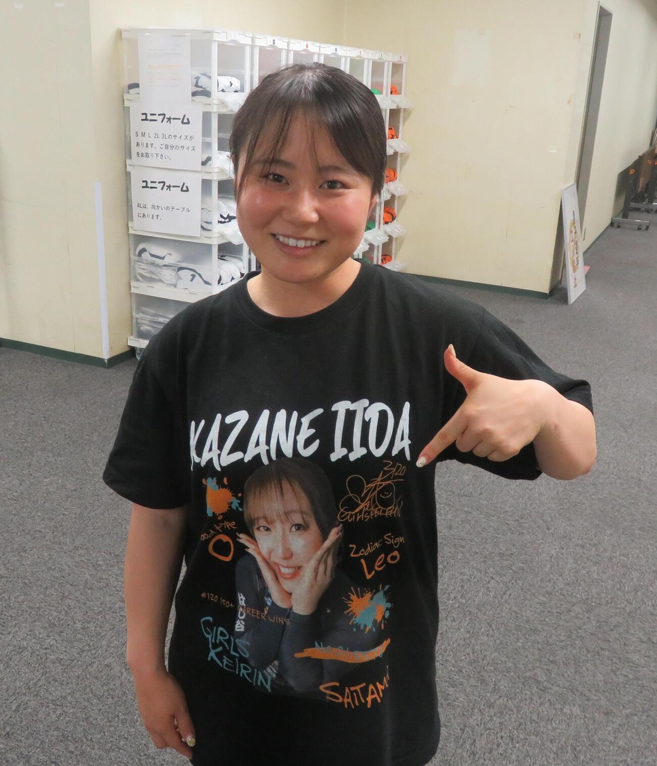 決勝進出の太田瑛美は同期の飯田風音Tシャツ着用で気持ちを上げる