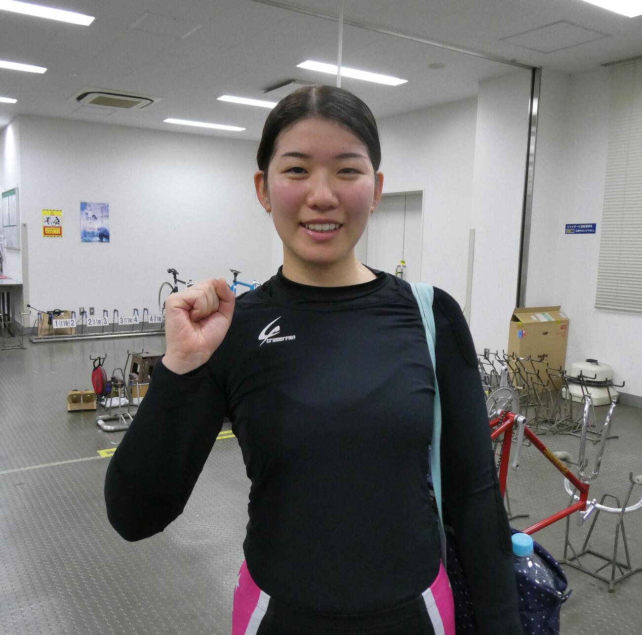 初の川崎バンクで好感触をつかんだ赤池七虹