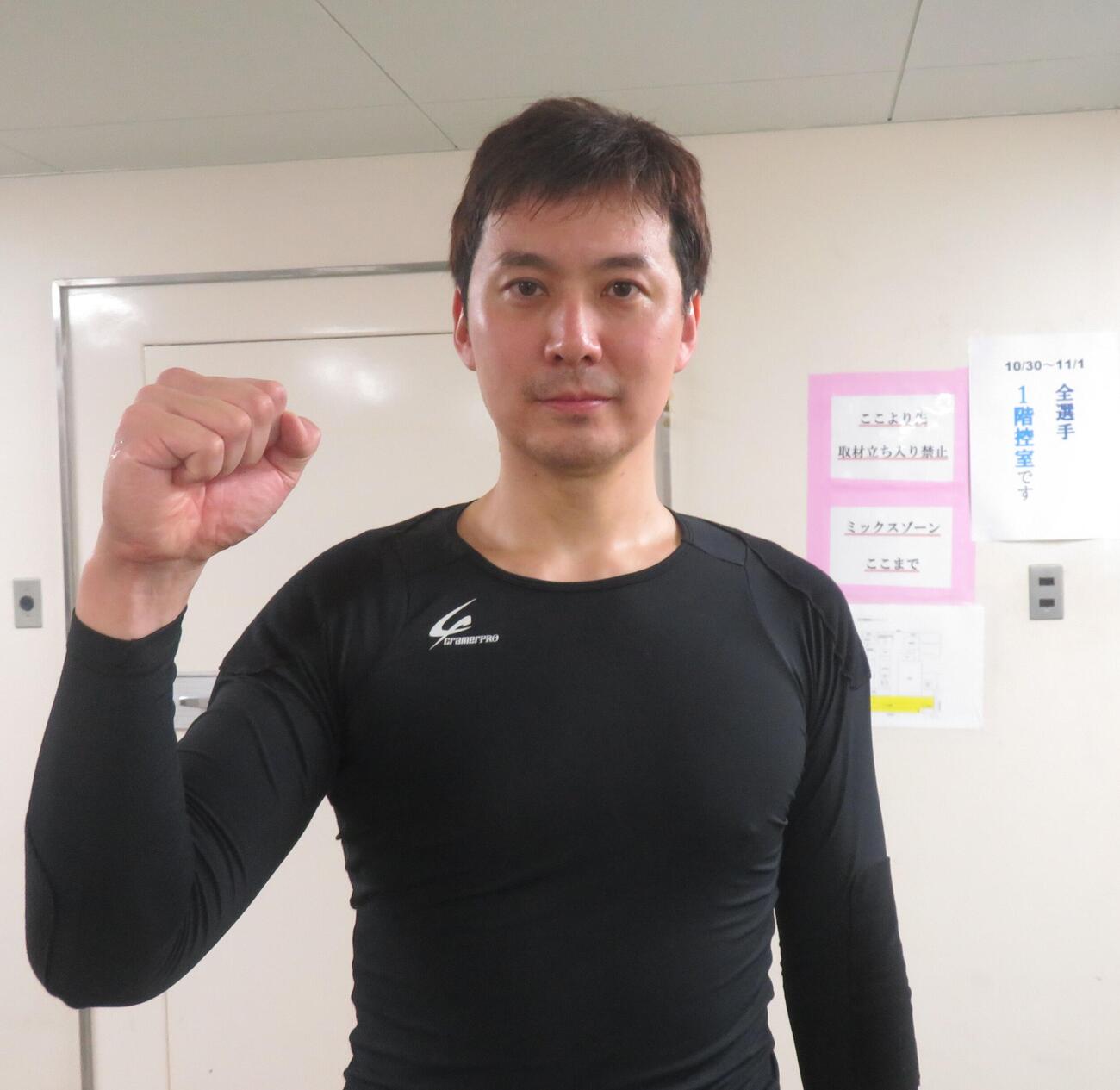 オープニングレースを快勝した関根崇人