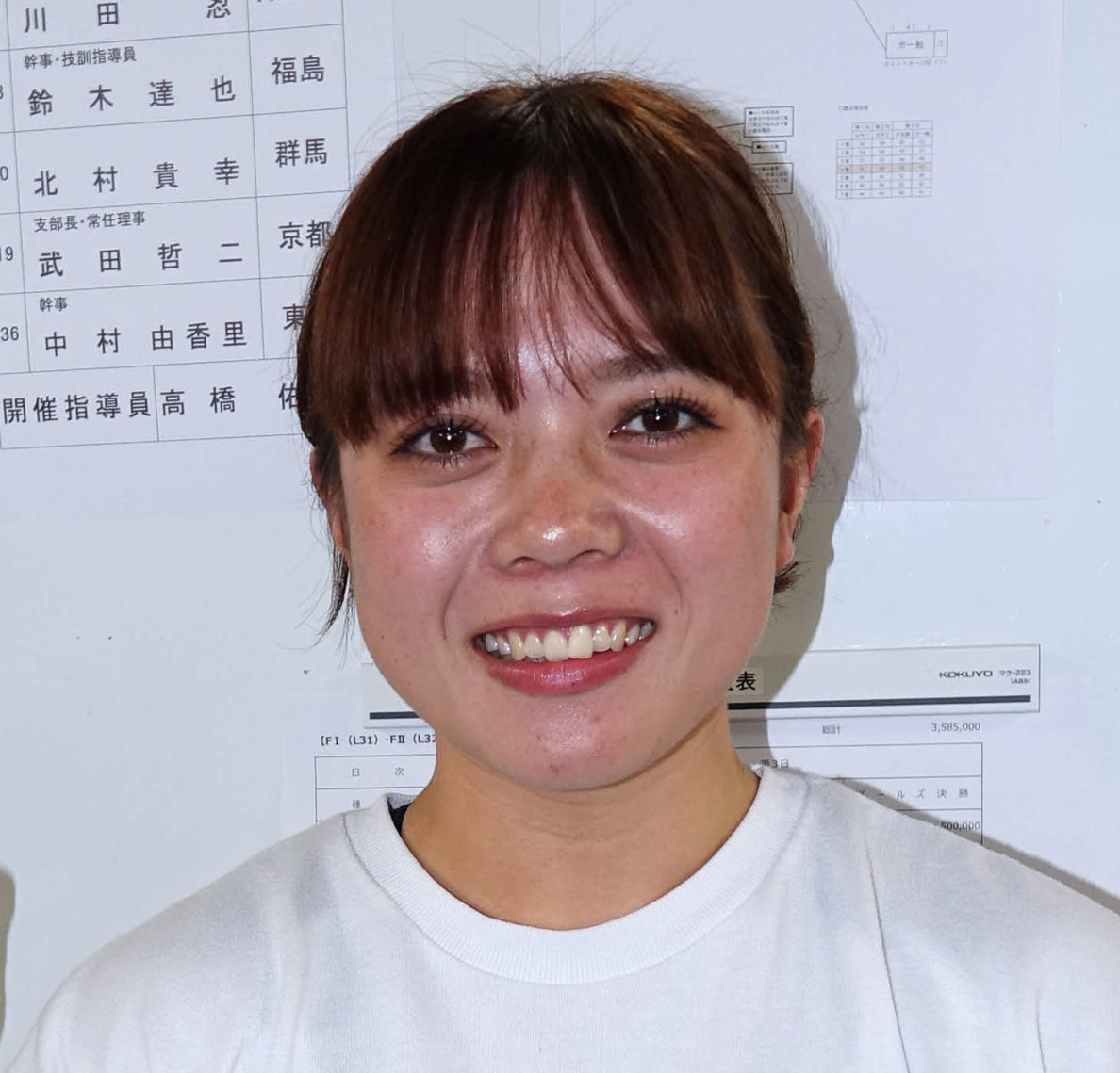 初Vを決めた小田原で今度は完全Vを目指す熊谷芽緯