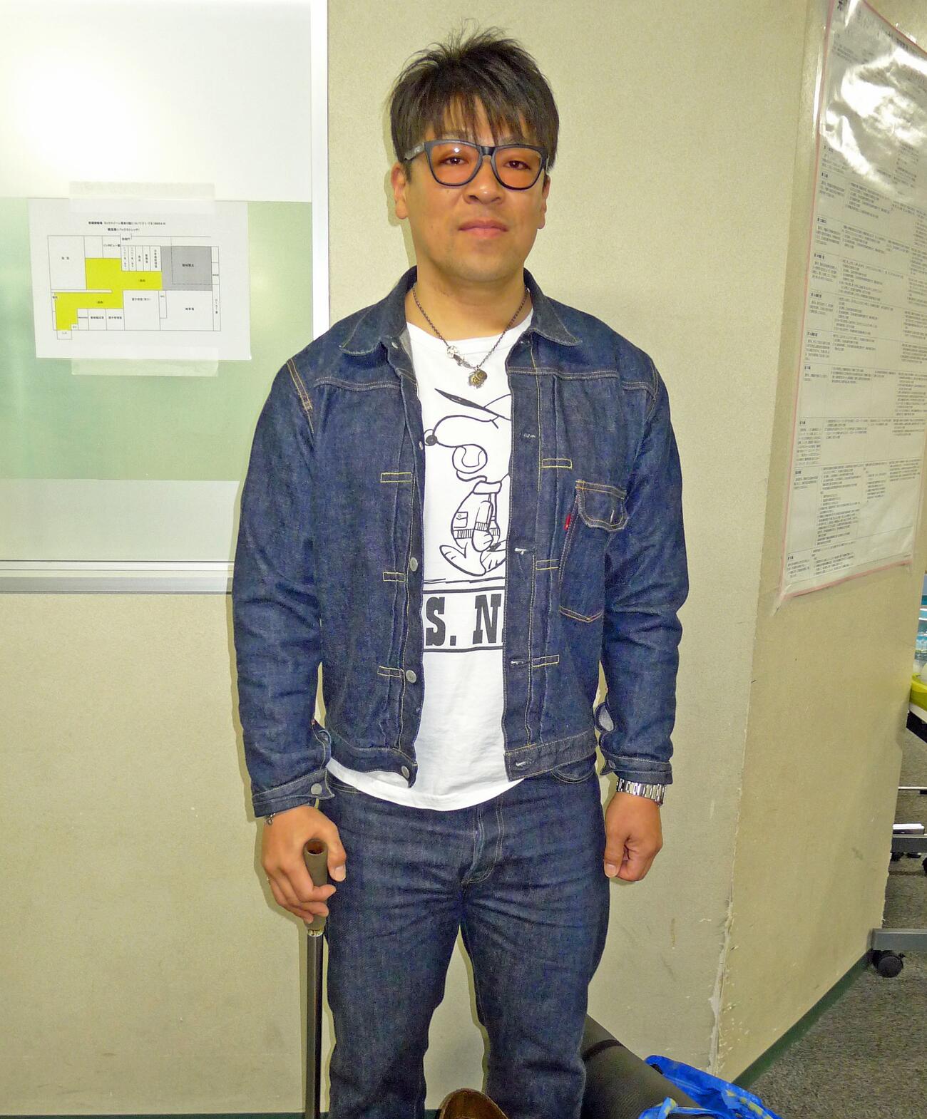 意気込みを語った野口裕史