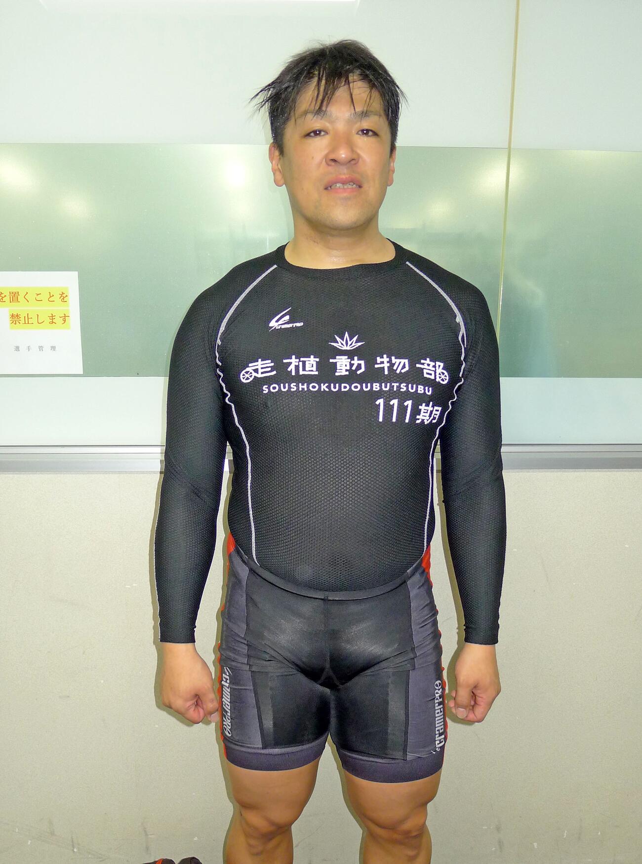 2着で準決進出を決めた野口裕史