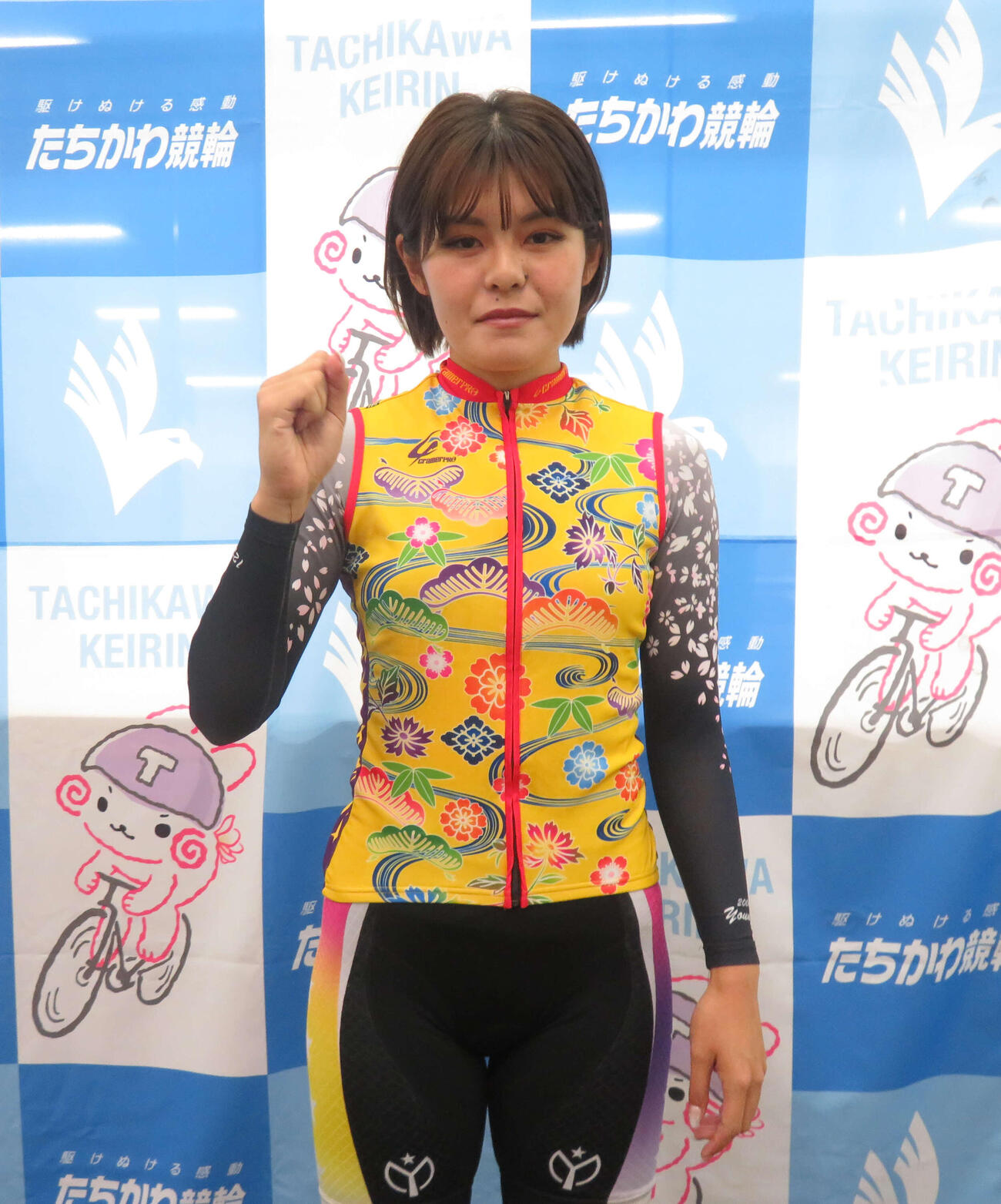 池原杏（2026年3月27日撮影）