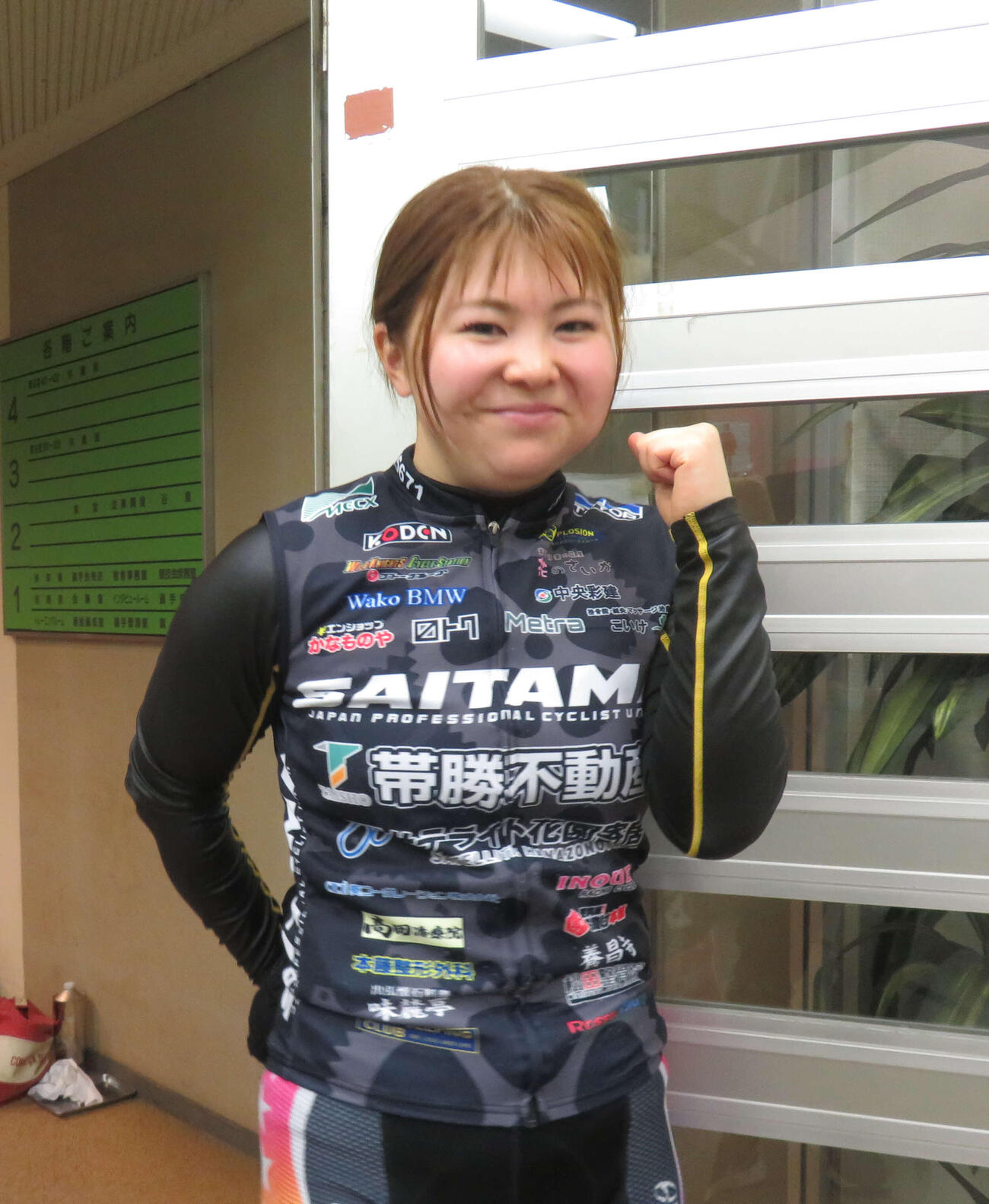 久々の決勝進出に笑顔の小泉夢菜（撮影・栗田文人）