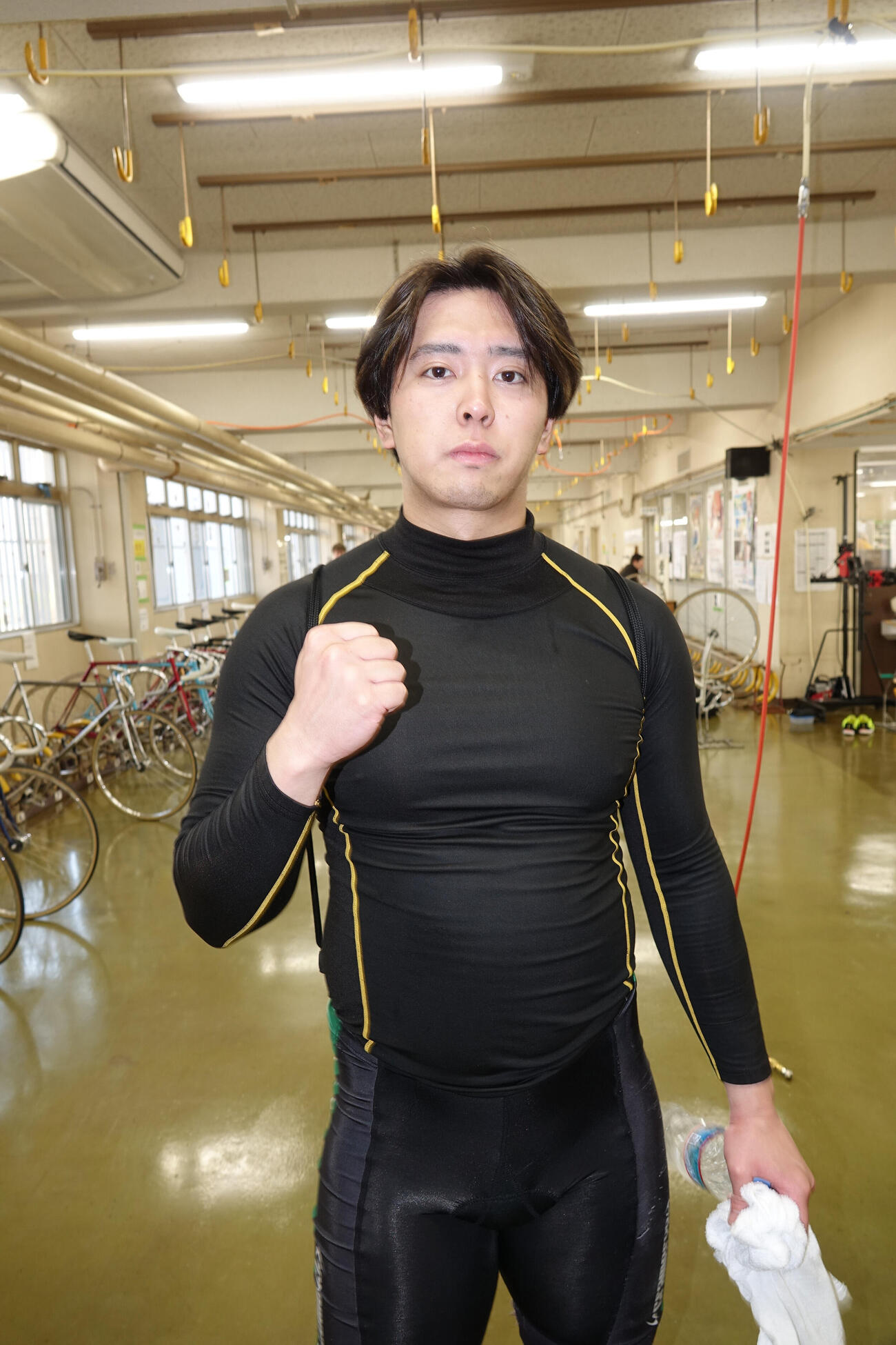 先行にこだわる小笠原一真