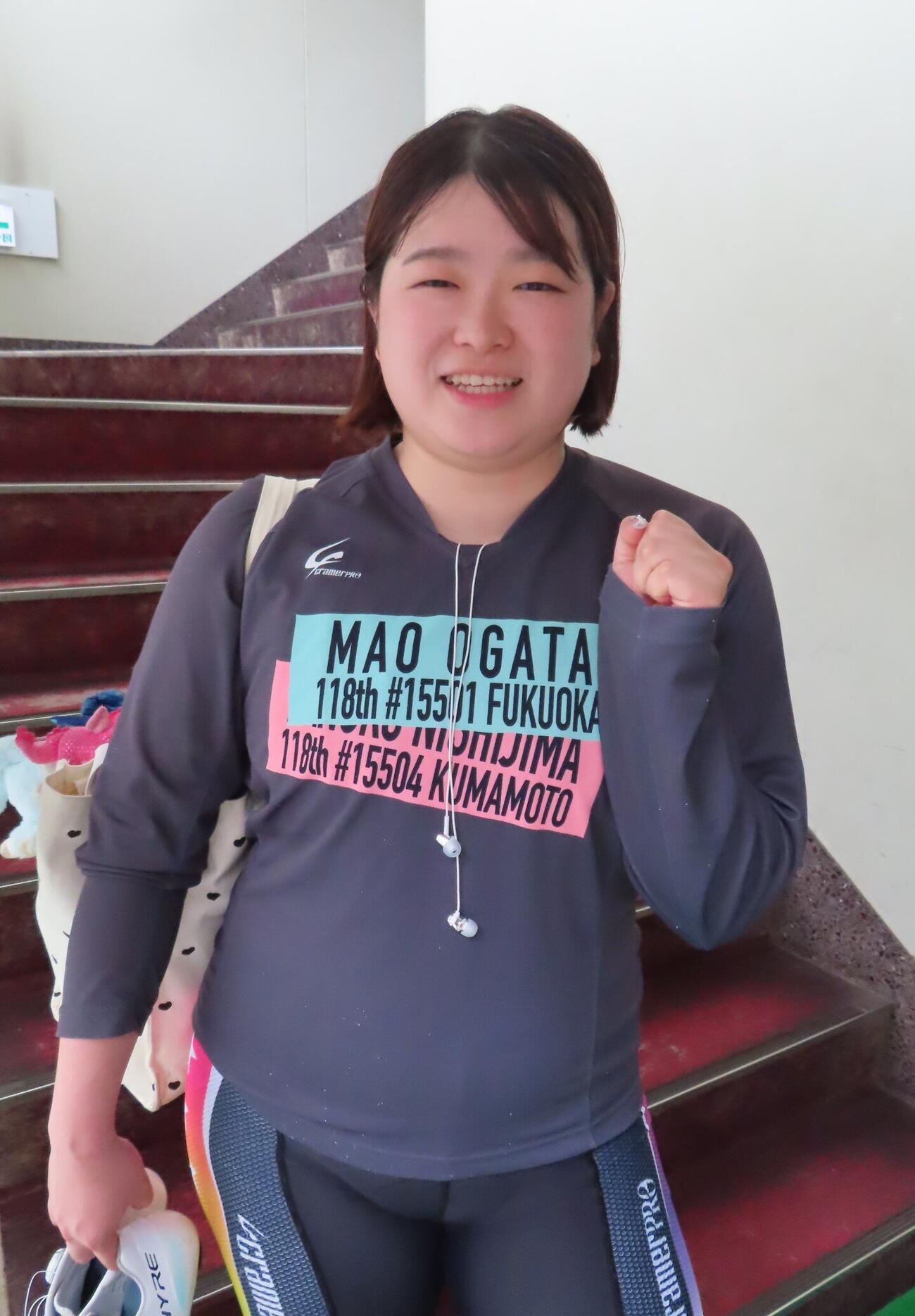 尾方真生が姉弟子・児玉碧衣と同門対決へ意気込む