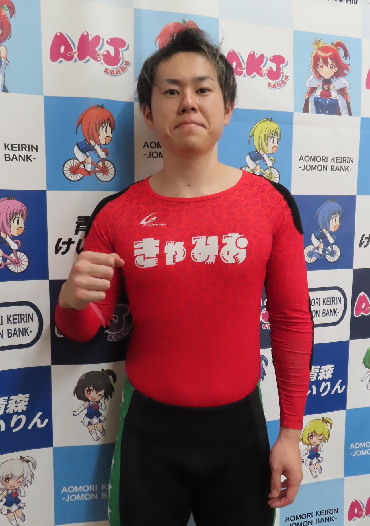 単騎まくりに活路を探る上川直紀

