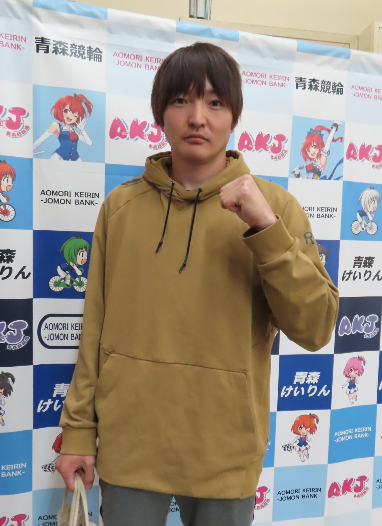 海外トレの成果を示そうと張り切る織茂雄一郎
