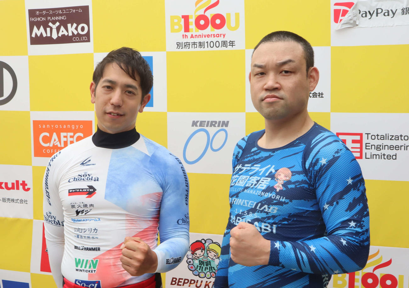 武藤龍生は同期の松浦悠士（左）と初のタッグを組む