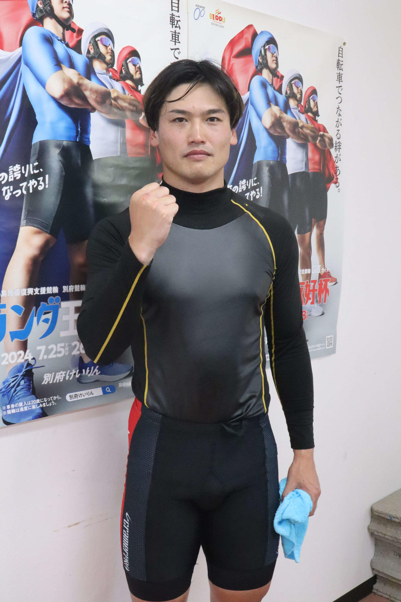 阿部拓真が落車欠場明けの初戦を白星で飾った（撮影・音無剛）
