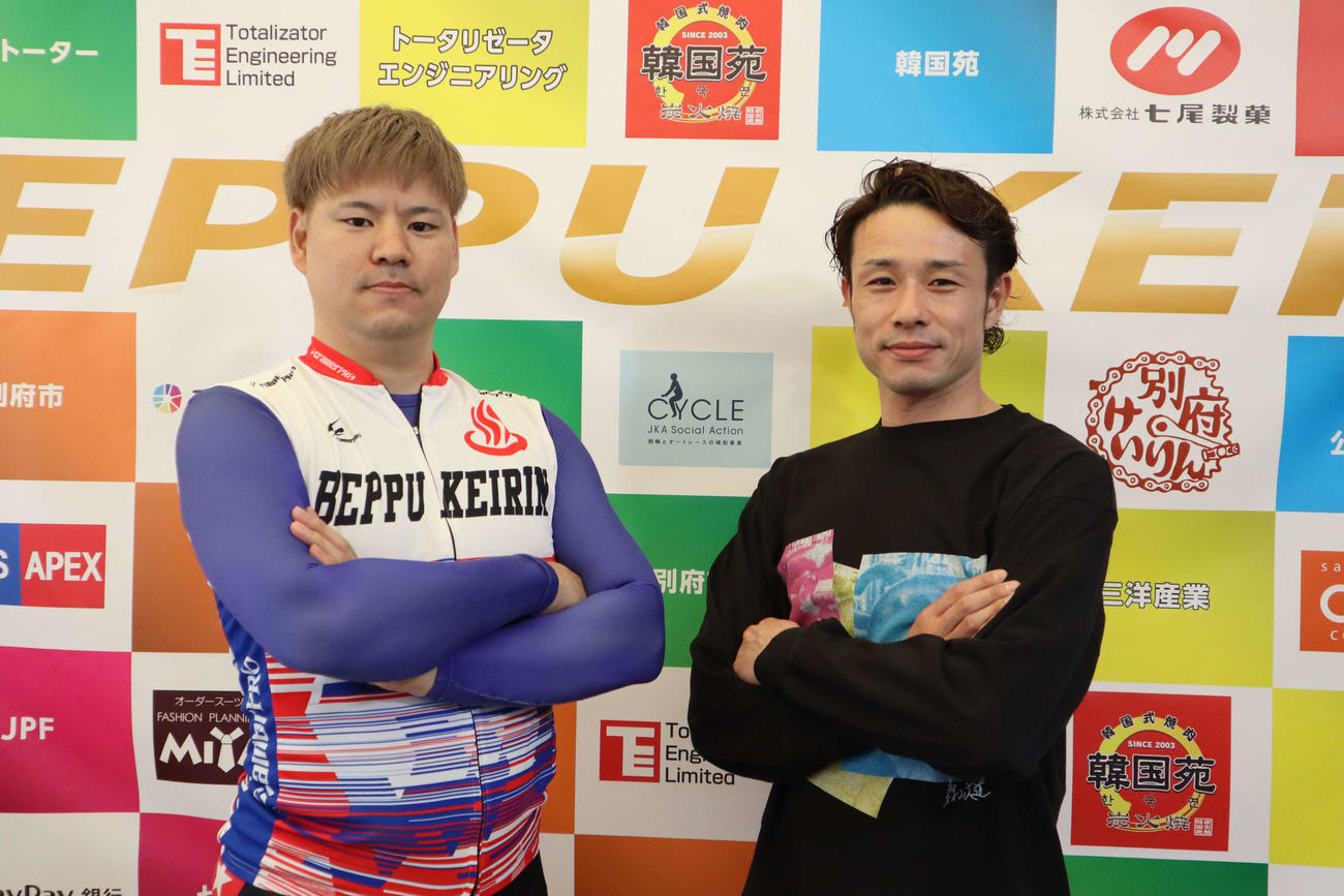 大西貴晃－稲吉悠大（右）が熊本勢とは別で勝負する（撮影・音無剛）2025年6月7日