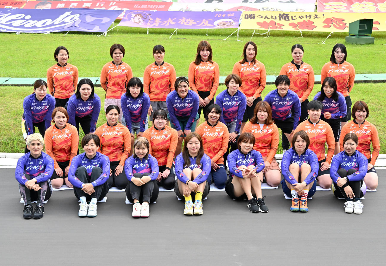 パールカップに出場するガールズ選手28人