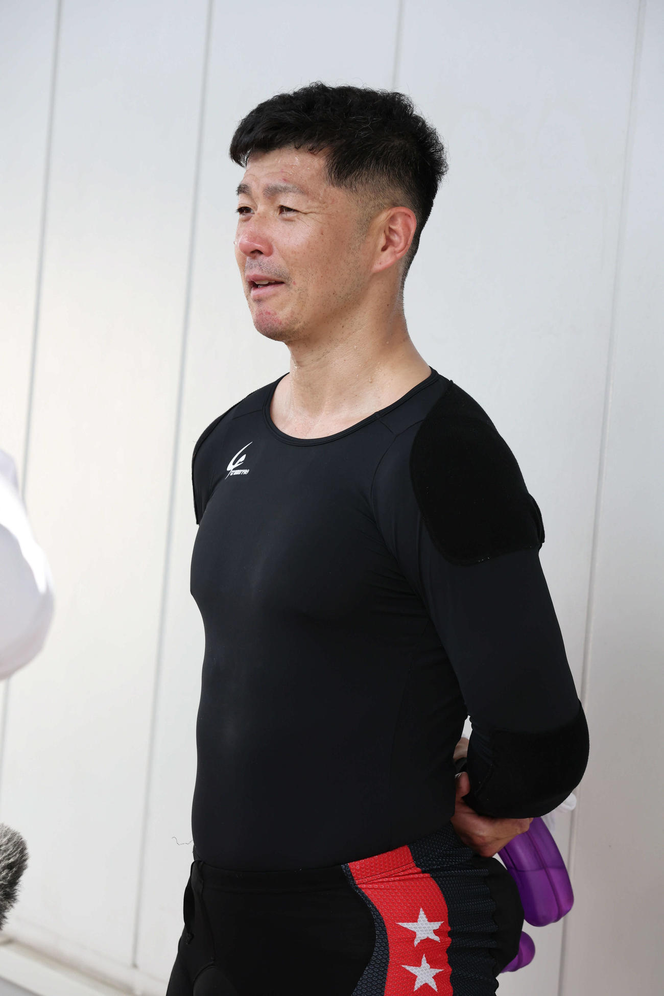 岸和田競輪第5日　10Rの東準決で2着となった松谷秀幸（撮影・西尾就之）