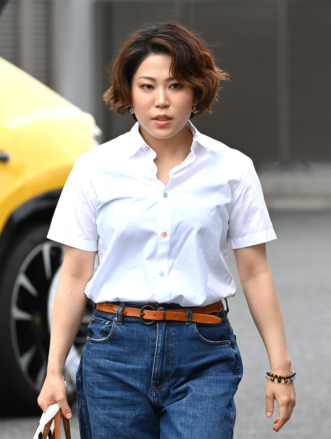 竹野百香が昨年に続いて決勝進出を狙う（撮影・石井愛子）